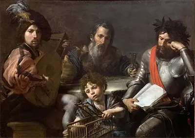 Valentine de Boulogne - The four ages of man