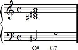 C#7b5 notation