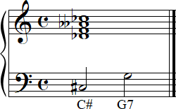 Db7b5 notation